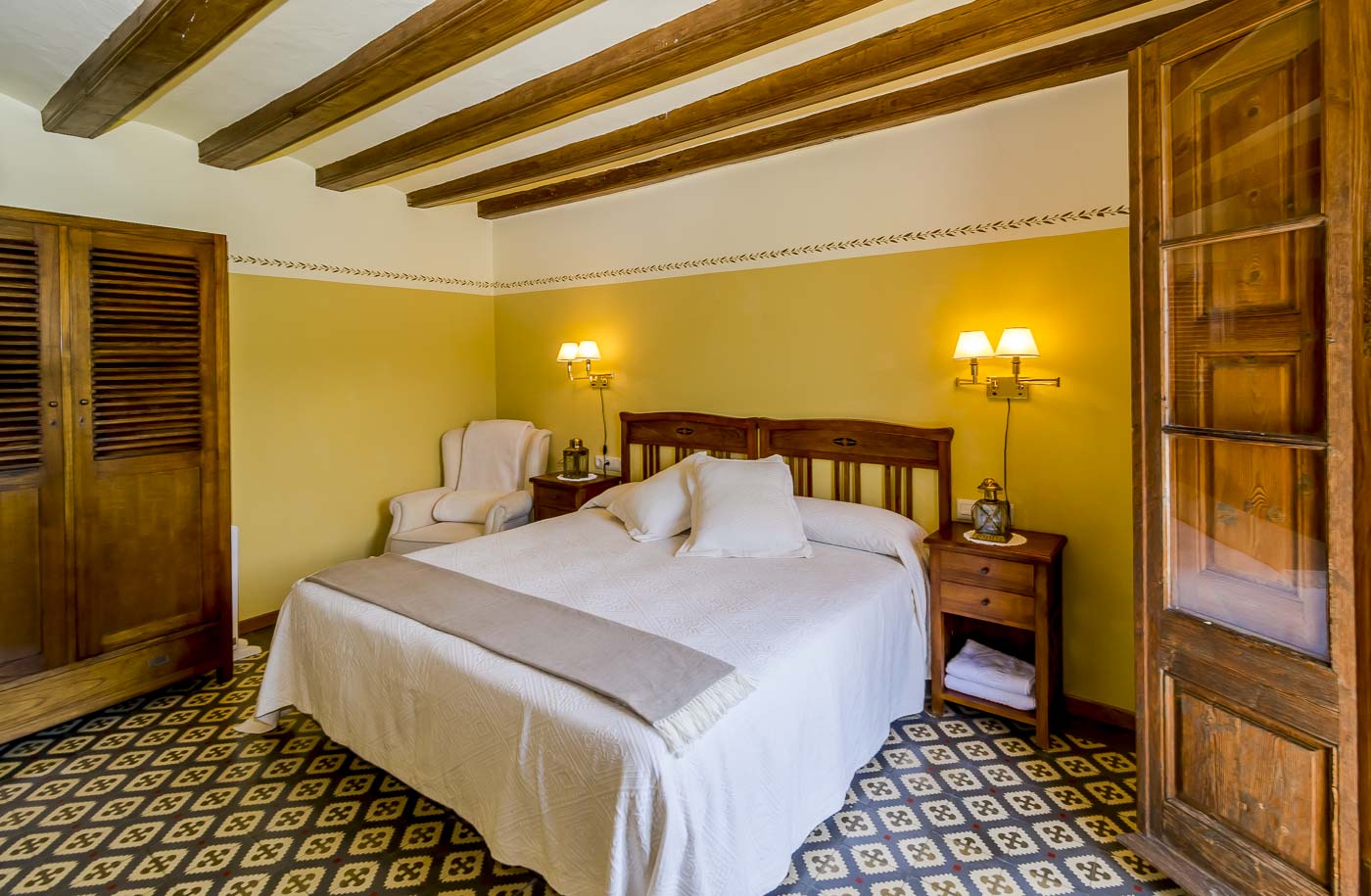 The floor tiles are original and beautifully preserved